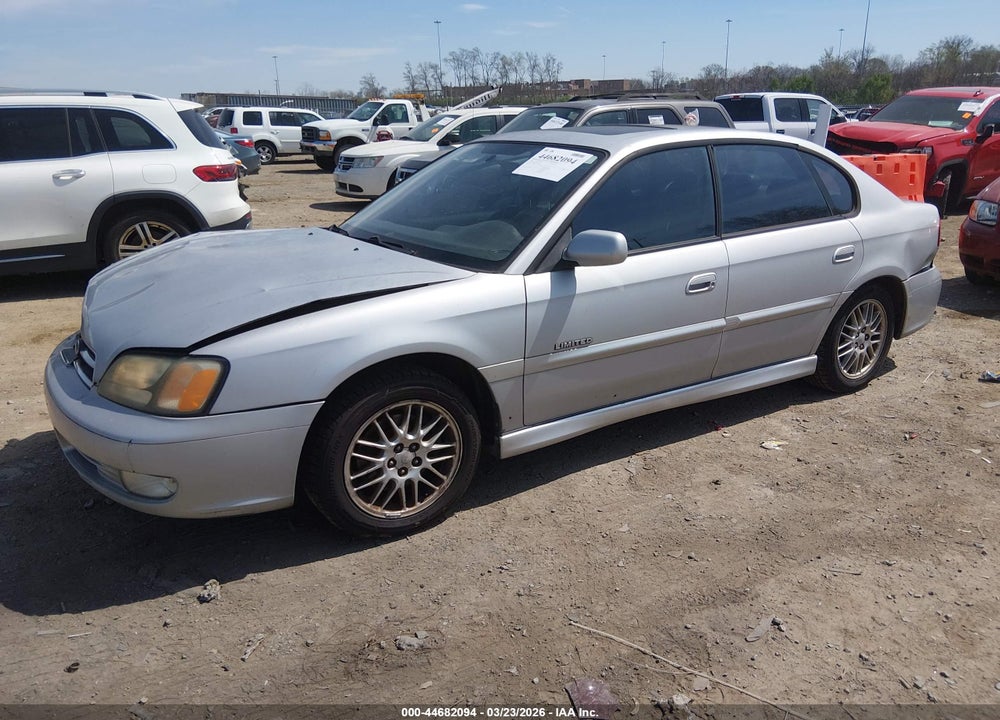 2002 SUBARU LEGACY GT LIMITED VIN: 4S3BE656827216022