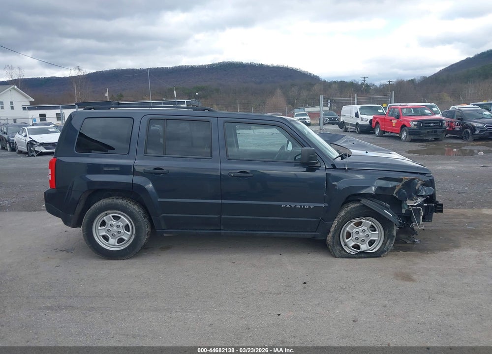 2016 JEEP PATRIOT SPORT VIN: 1C4NJPBA5GD589437