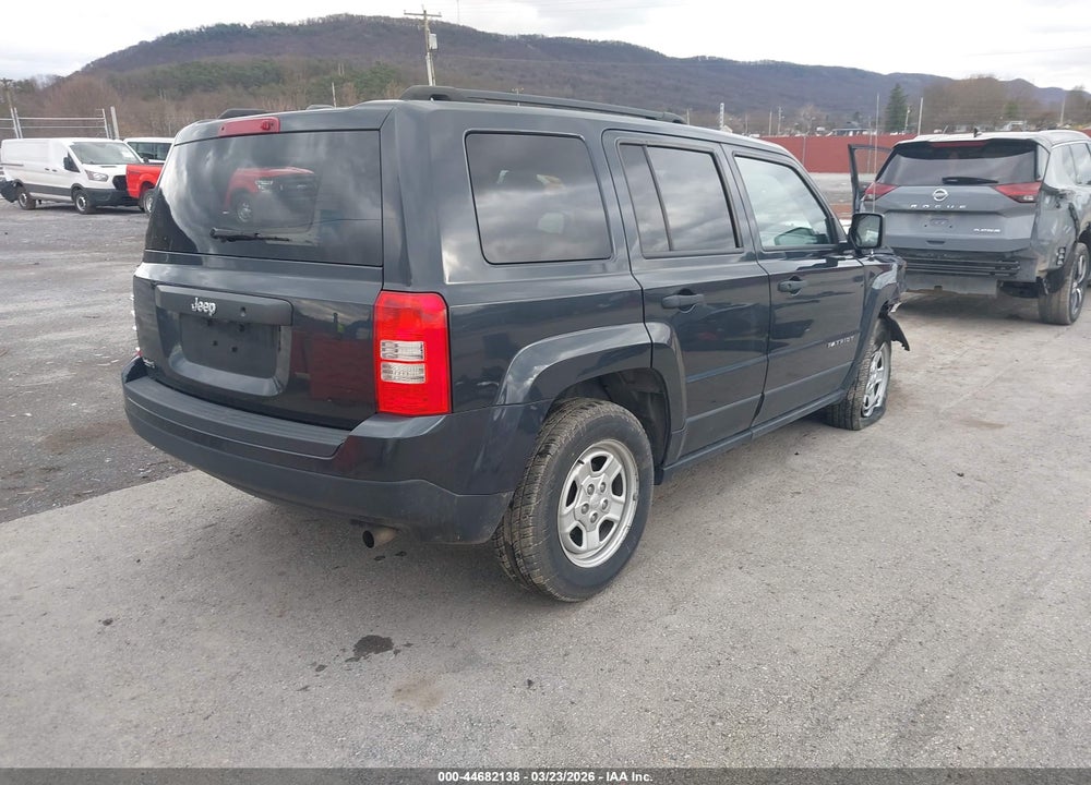 2016 JEEP PATRIOT SPORT VIN: 1C4NJPBA5GD589437