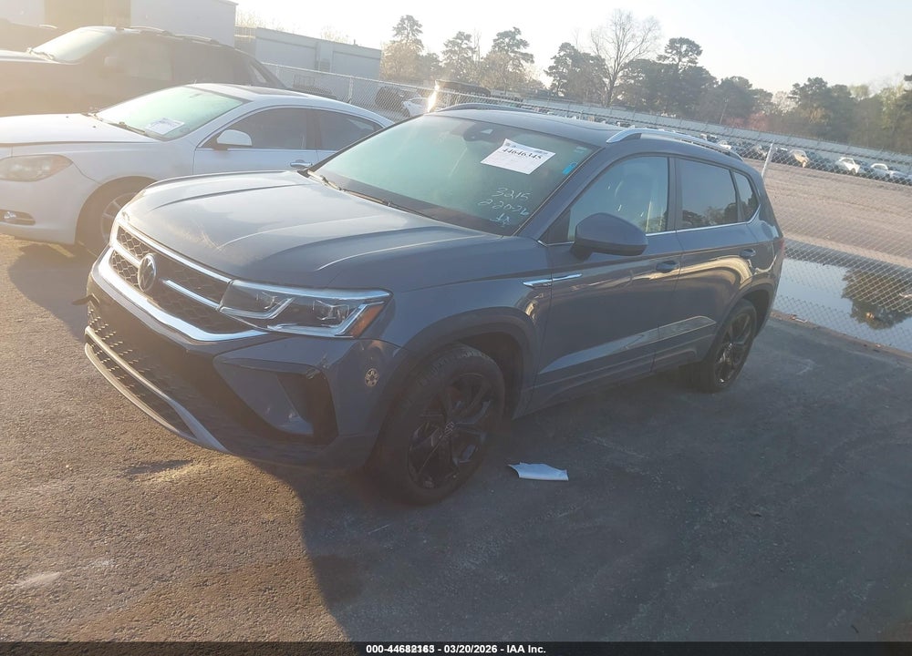 2022 VOLKSWAGEN TAOS 1.5T SEL VIN: 3VV1X7B25NM003215