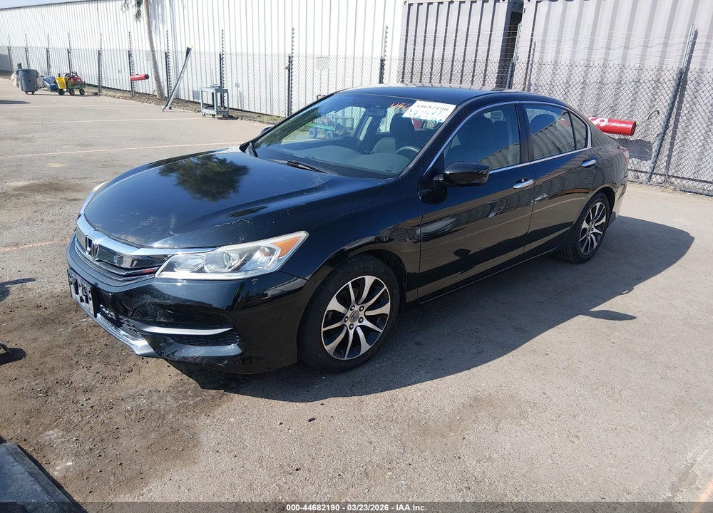 2017 HONDA ACCORD LX VIN: 1HGCR2F3XHA293946