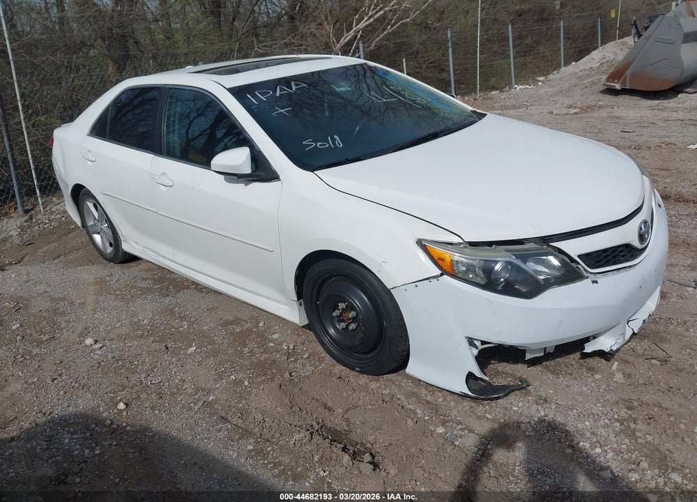 2012 TOYOTA CAMRY SE VIN: 4T1BF1FK1CU516947