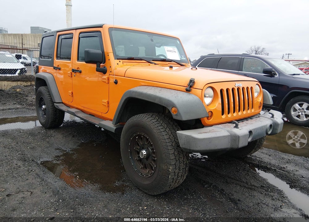 2012 JEEP WRANGLER UNLIMITED SPORT VIN: 1C4BJWDG9CL181876