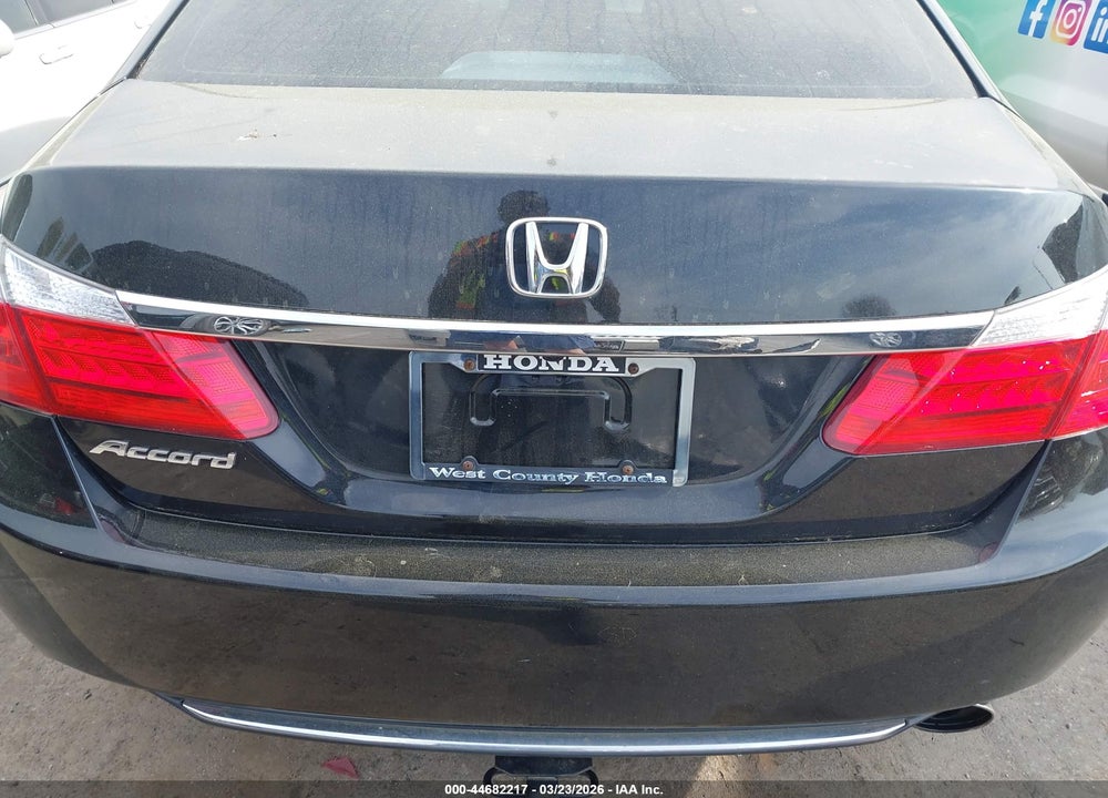 2013 HONDA ACCORD EX-L VIN: 1HGCR2F83DA006808