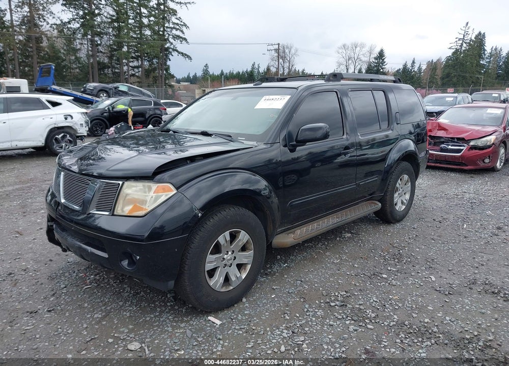 2006 NISSAN PATHFINDER LE VIN: 5N1AR18W96C650991