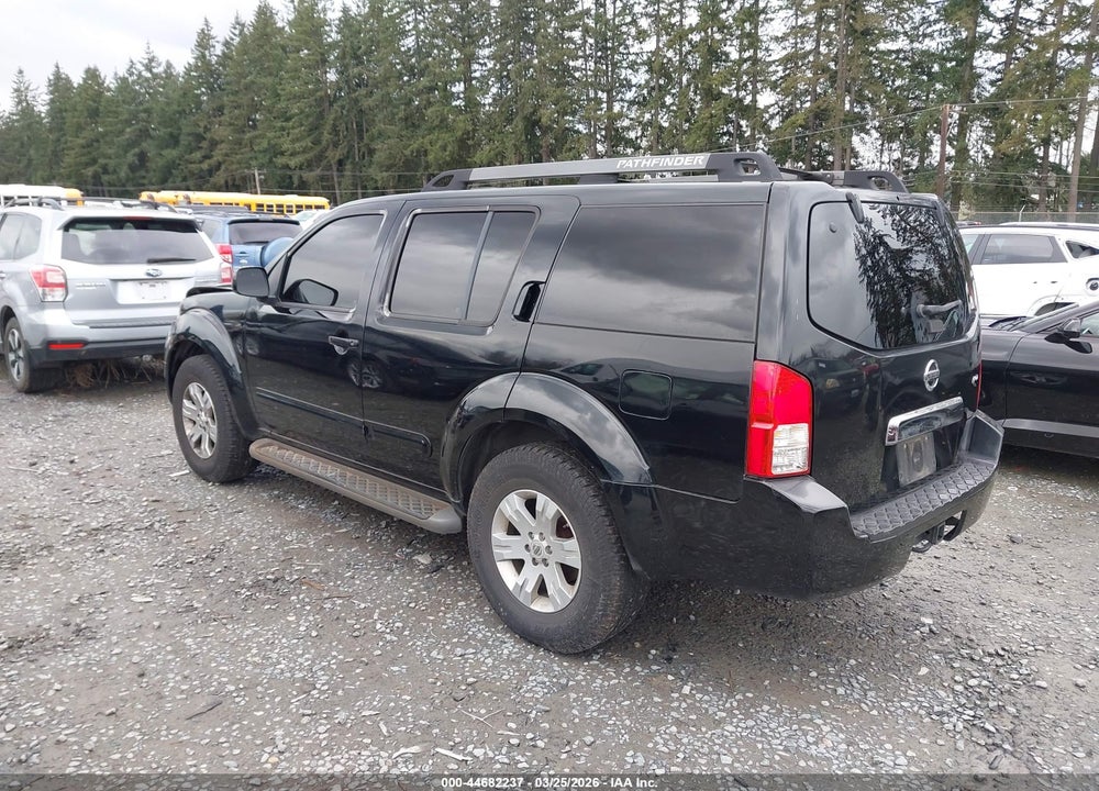 2006 NISSAN PATHFINDER LE VIN: 5N1AR18W96C650991