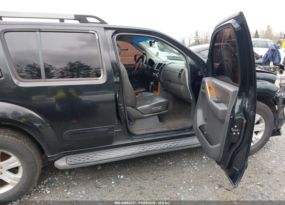 2006 NISSAN PATHFINDER LE VIN: 5N1AR18W96C650991