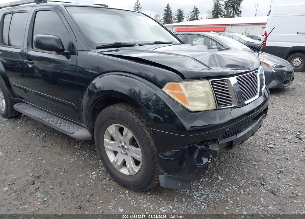 2006 NISSAN PATHFINDER LE VIN: 5N1AR18W96C650991