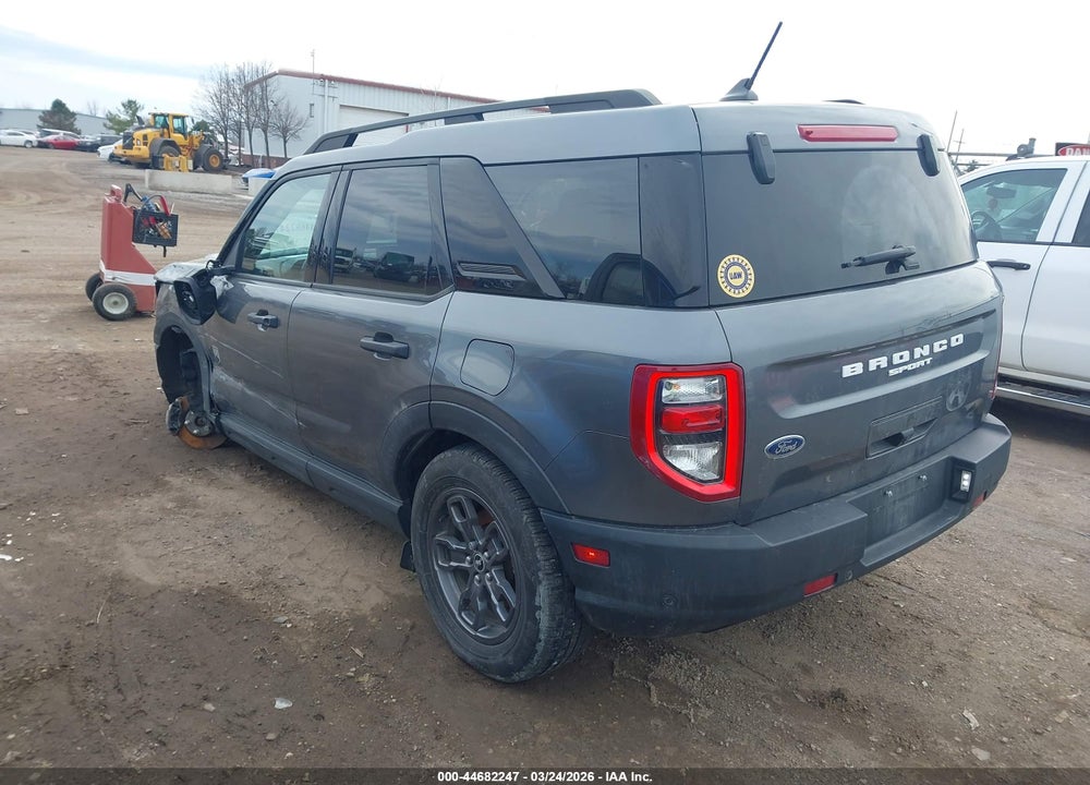 2021 FORD BRONCO SPORT BIG BEND VIN: 3FMCR9B67MRA41672