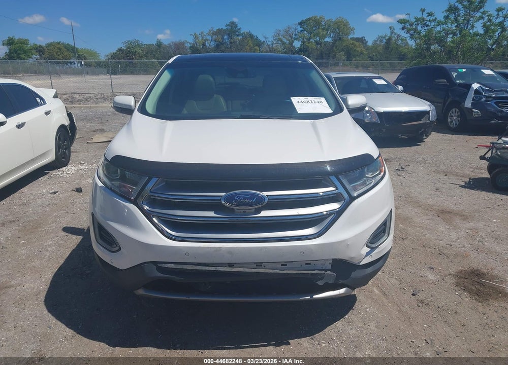 2015 FORD EDGE TITANIUM VIN: 2FMPK3K8XFBB15107
