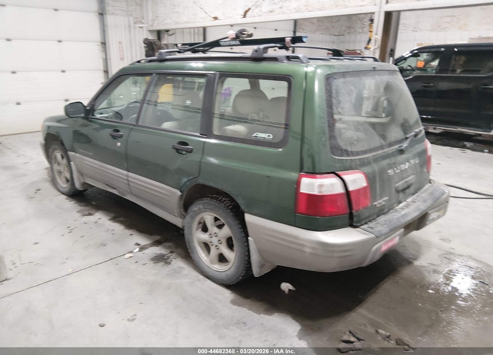 2002 SUBARU FORESTER S VIN: JF1SF65502H750104