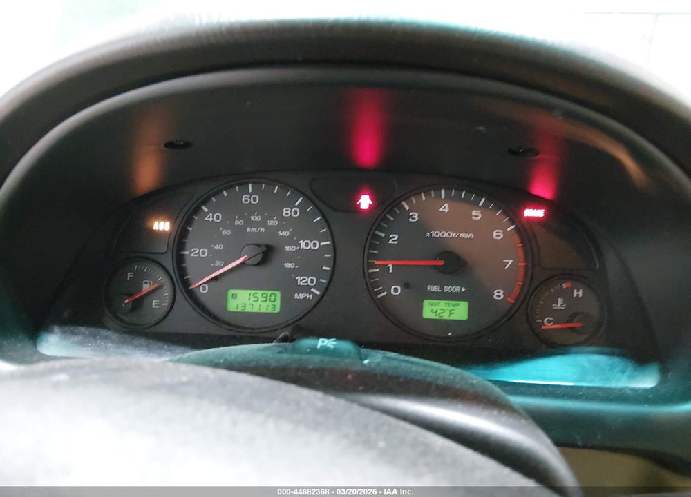 2002 SUBARU FORESTER S VIN: JF1SF65502H750104