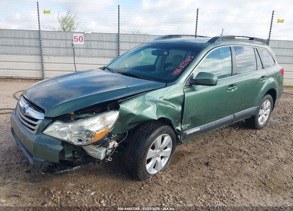 2011 SUBARU OUTBACK 2.5I PREMIUM VIN: 4S4BRBCC3B3343494
