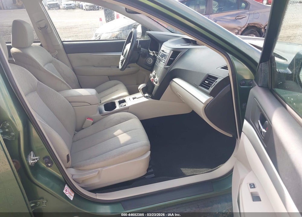 2011 SUBARU OUTBACK 2.5I PREMIUM VIN: 4S4BRBCC3B3343494