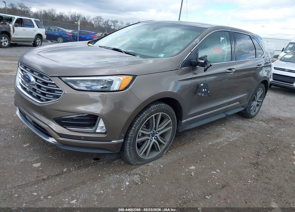 2019 FORD EDGE TITANIUM VIN: 2FMPK4K91KBC14391