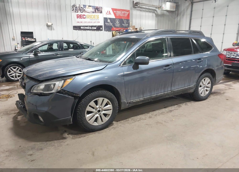 2017 SUBARU OUTBACK 2.5I PREMIUM VIN: 4S4BSACCXH3394093