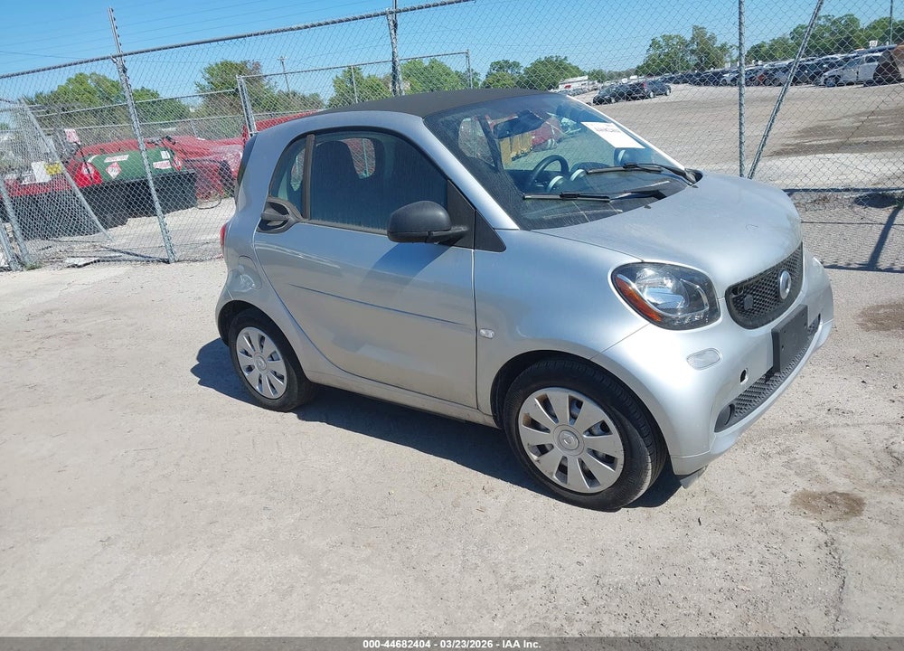 2018 SMART FORTWO ELECTRIC DRIVE PURE VIN: WMEFJ9BAXJK322654