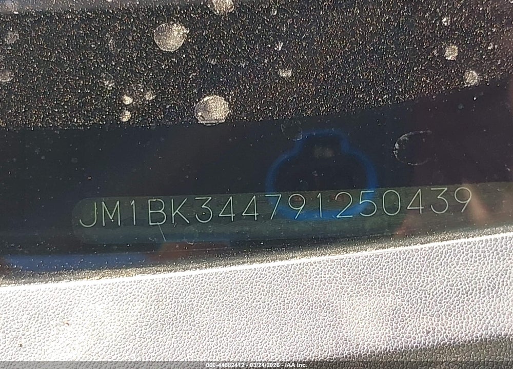 2009 MAZDA 3 S TOURING VIN: JM1BK344791250439