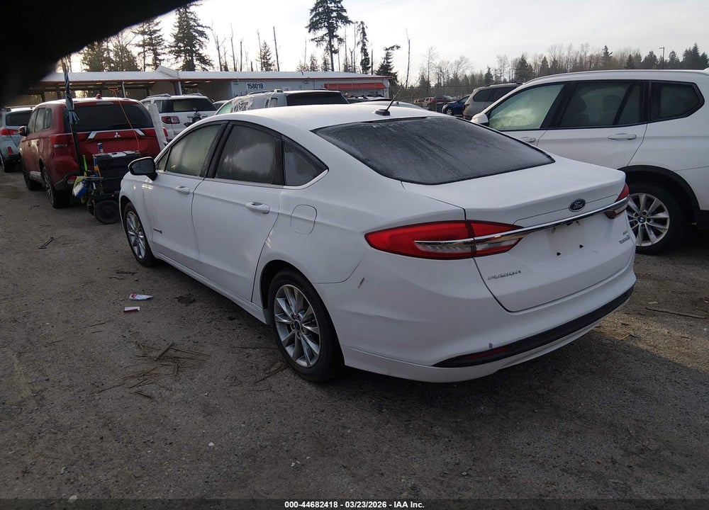2017 FORD FUSION HYBRID SE VIN: 3FA6P0LU9HR326983
