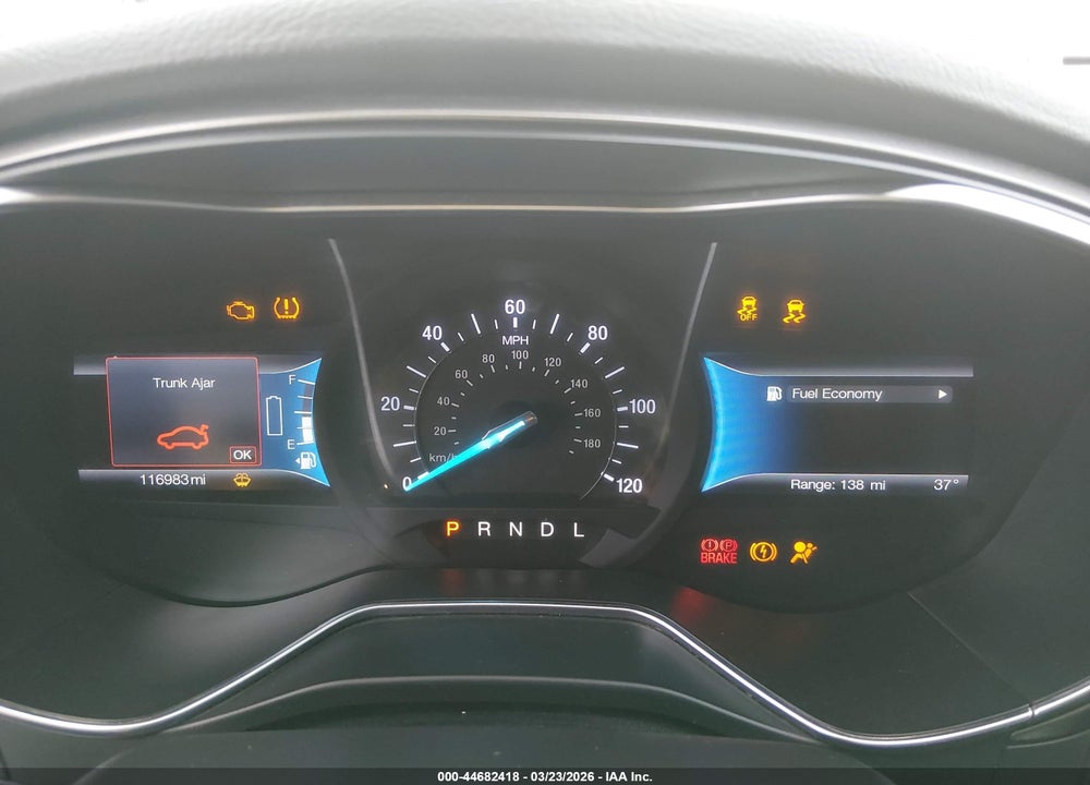 2017 FORD FUSION HYBRID SE VIN: 3FA6P0LU9HR326983