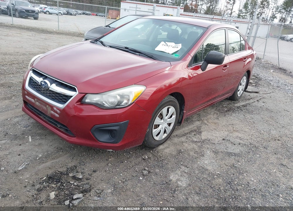 2014 SUBARU IMPREZA 2.0I VIN: JF1GJAA64EH014910