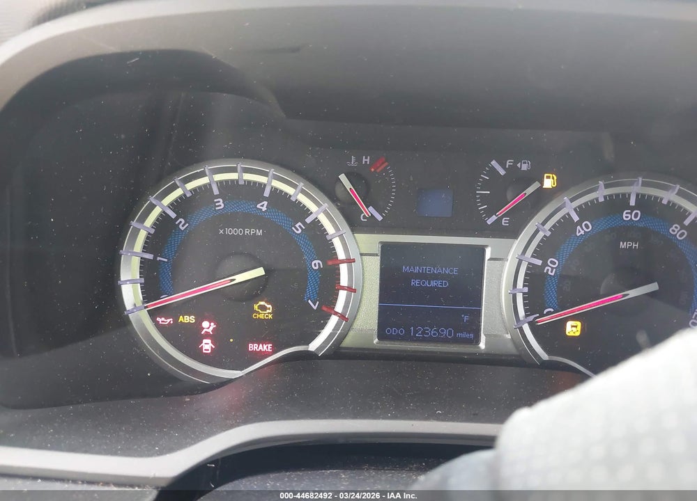 2016 TOYOTA 4RUNNER SR5 VIN: JTEZU5JR9G5142443