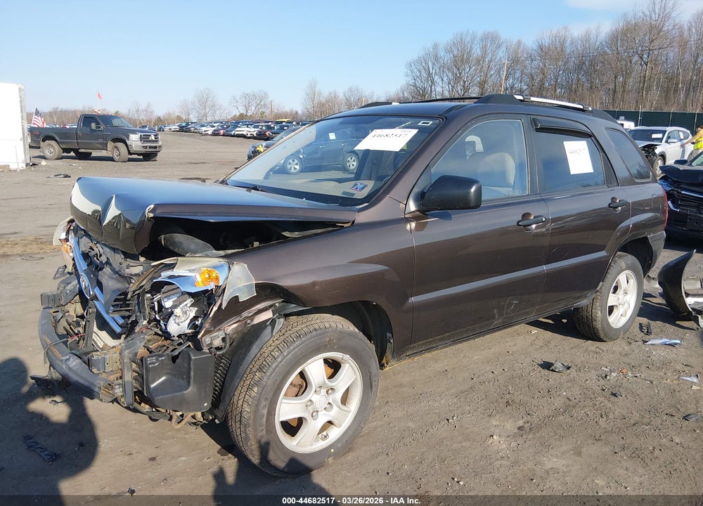 2008 KIA SPORTAGE LX VIN: KNDJF724187486574