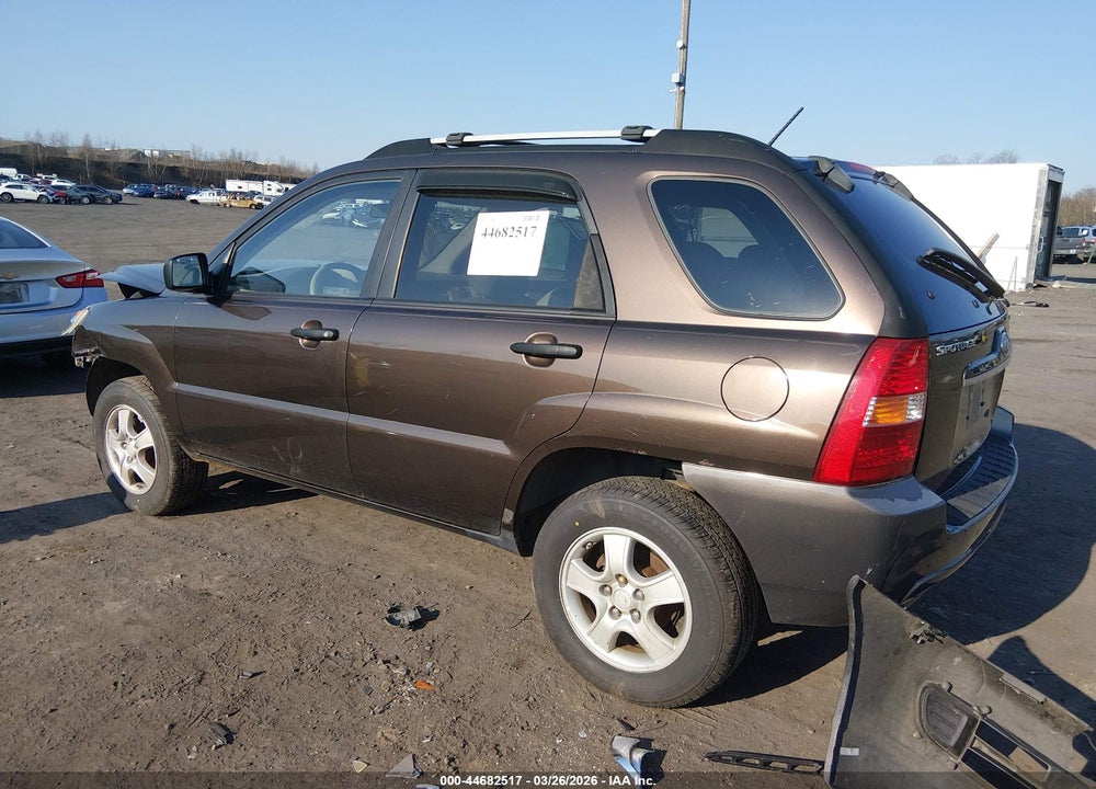 2008 KIA SPORTAGE LX VIN: KNDJF724187486574