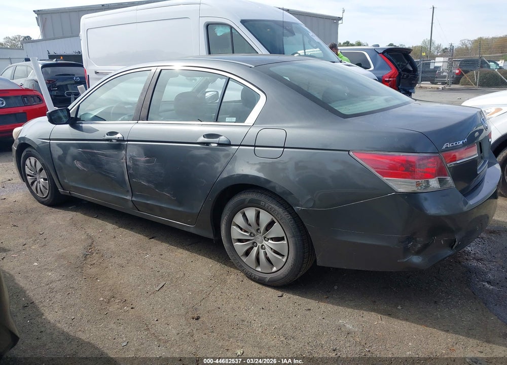 2012 HONDA ACCORD 2.4 LX VIN: 1HGCP2F37CA063456