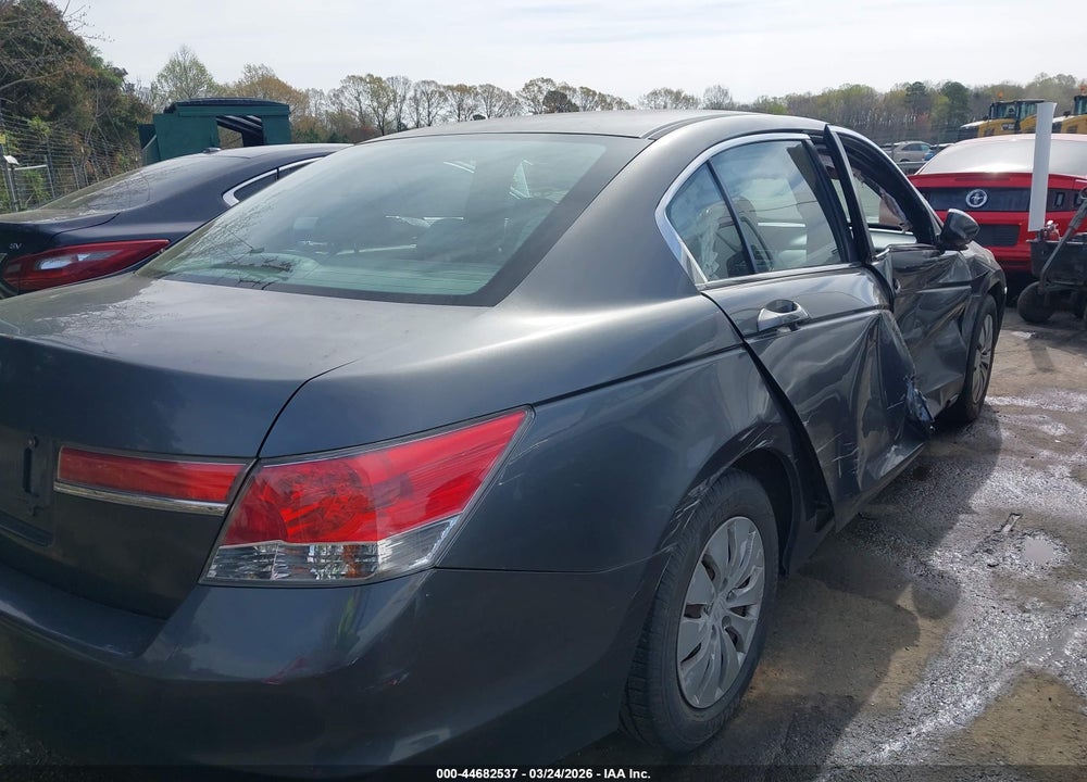 2012 HONDA ACCORD 2.4 LX VIN: 1HGCP2F37CA063456
