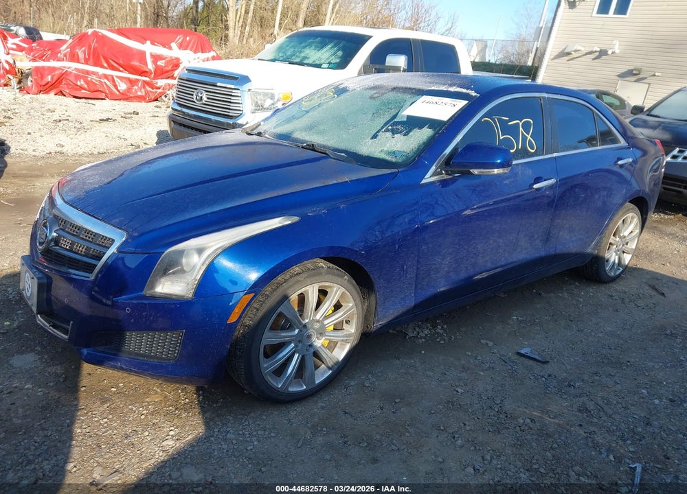 2013 CADILLAC ATS LUXURY VIN: 1G6AH5R33D0118835