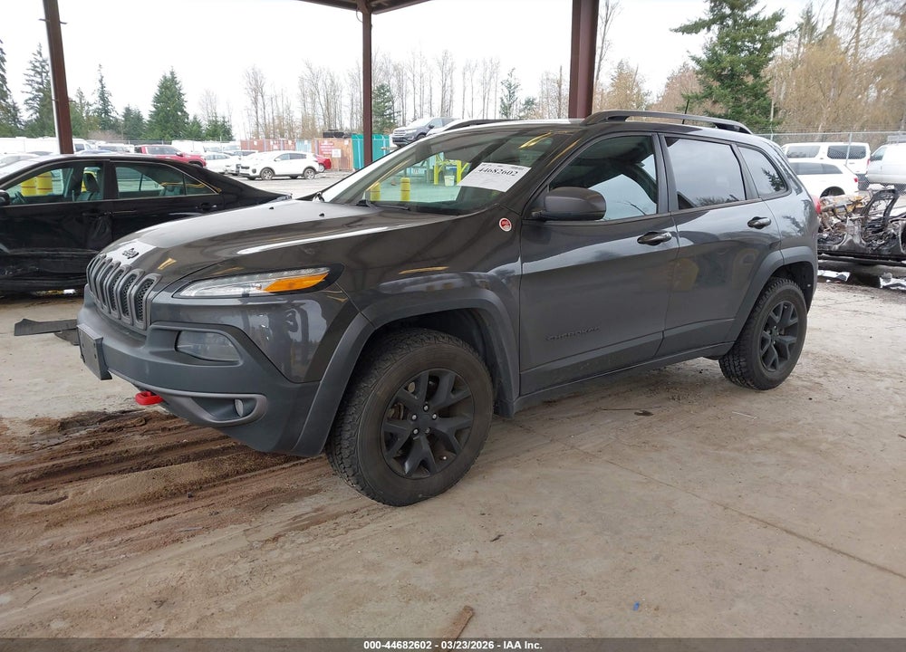 2016 JEEP CHEROKEE TRAILHAWK VIN: 1C4PJMBS9GW345147