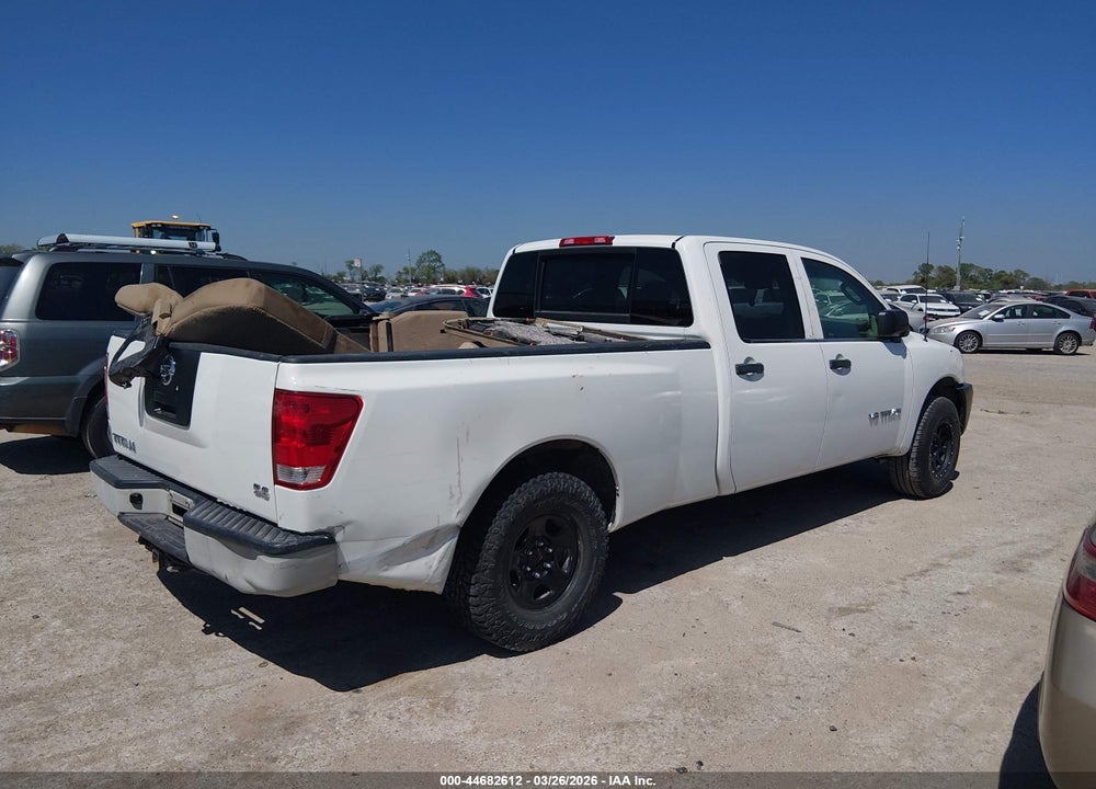 2008 NISSAN TITAN XE VIN: 1N6AA07G48N303086