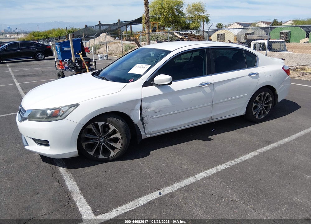 2014 HONDA ACCORD SPORT VIN: 1HGCR2F55EA091285
