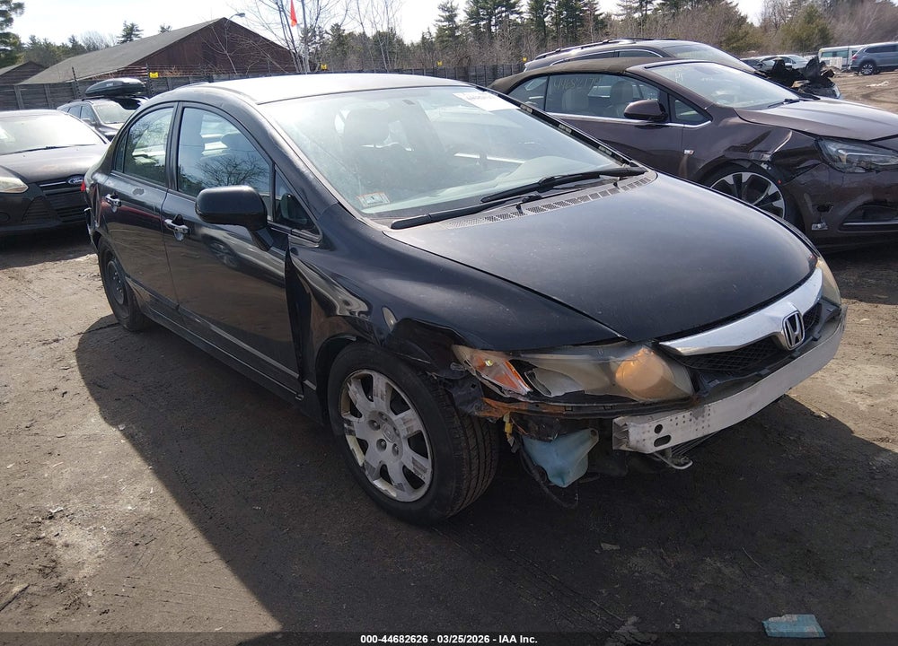 2010 HONDA CIVIC LX VIN: 2HGFA1F54AH564944