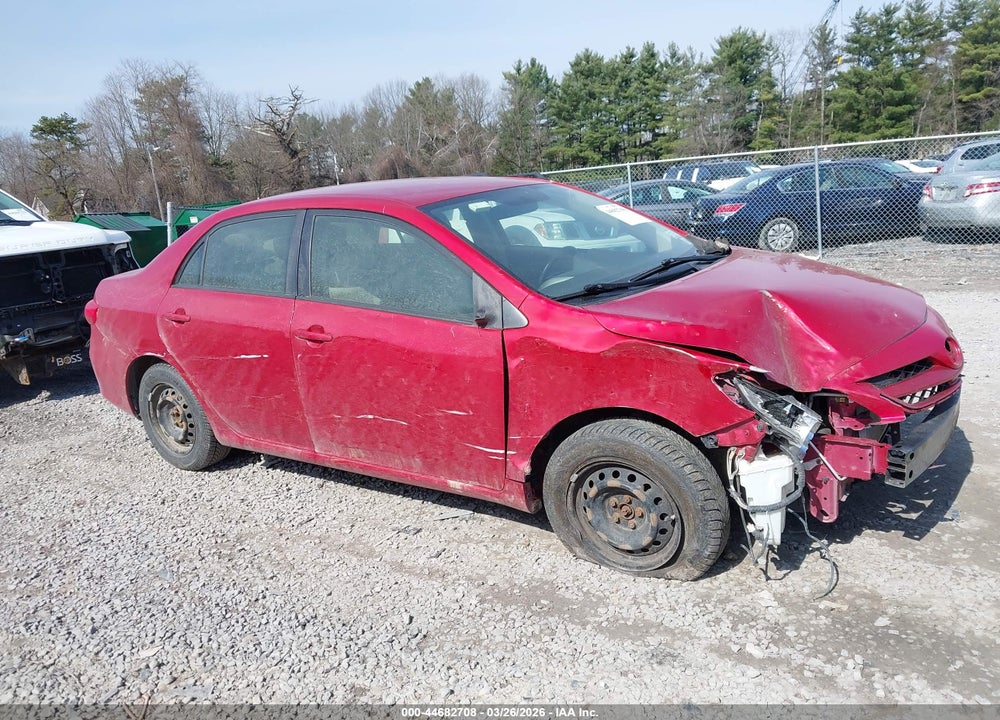 2011 TOYOTA COROLLA LE VIN: JTDBU4EE4B9156467
