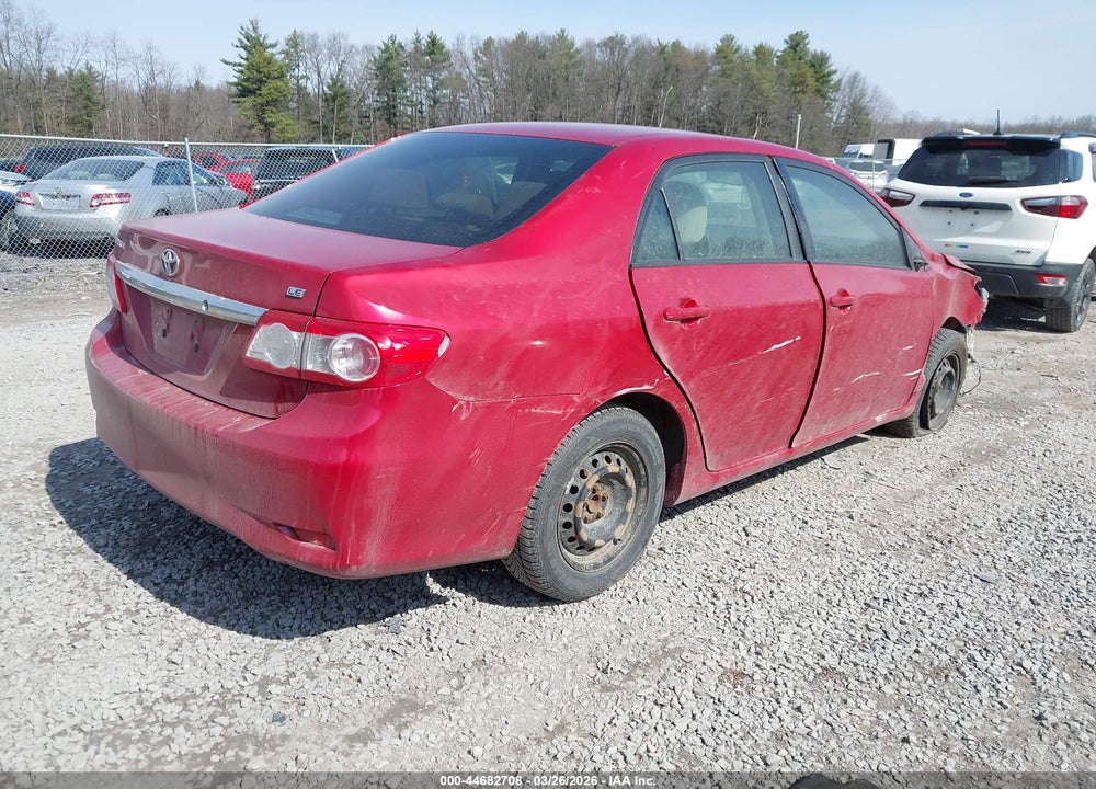 2011 TOYOTA COROLLA LE VIN: JTDBU4EE4B9156467