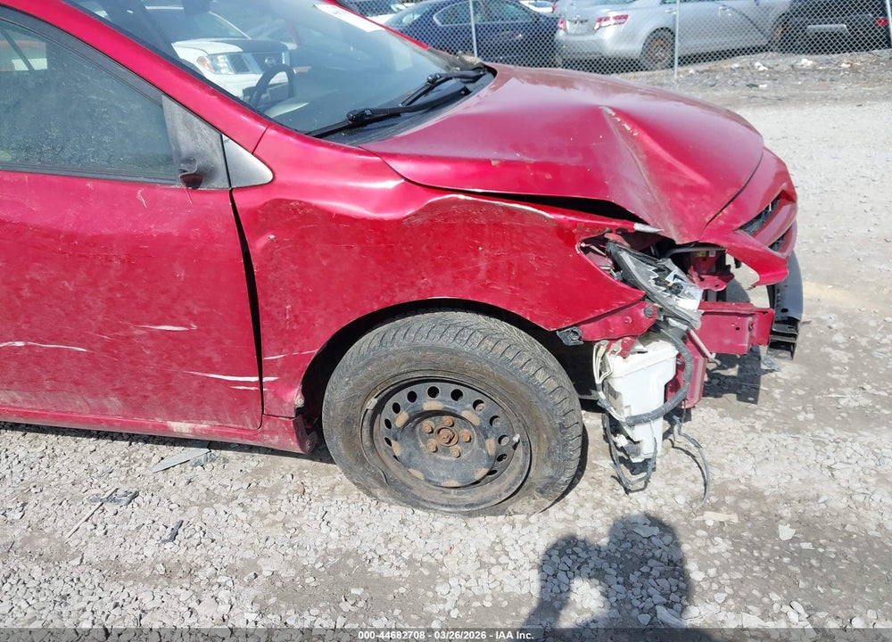 2011 TOYOTA COROLLA LE VIN: JTDBU4EE4B9156467