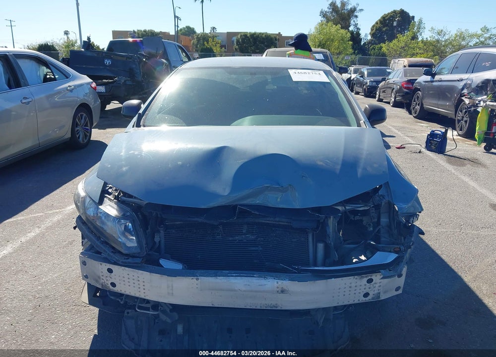 2013 HONDA CIVIC LX VIN: 19XFB2F52DE279886