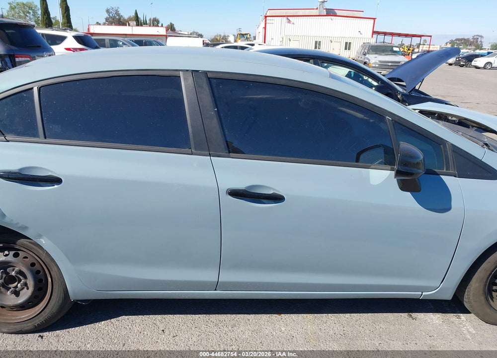 2013 HONDA CIVIC LX VIN: 19XFB2F52DE279886