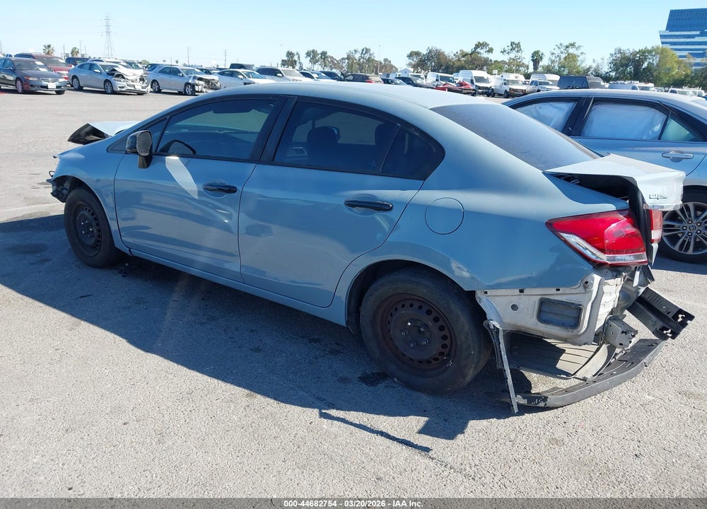 2013 HONDA CIVIC LX VIN: 19XFB2F52DE279886