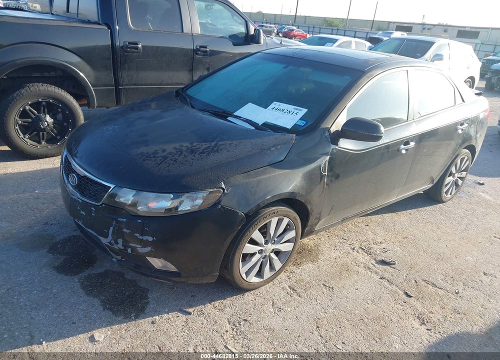 2011 KIA FORTE SX VIN: KNAFW4A33B5422419