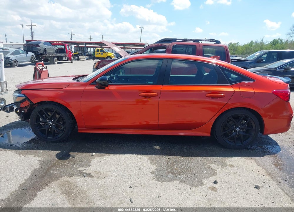 2022 HONDA CIVIC SI SEDAN VIN: 2HGFE1E52NH472078