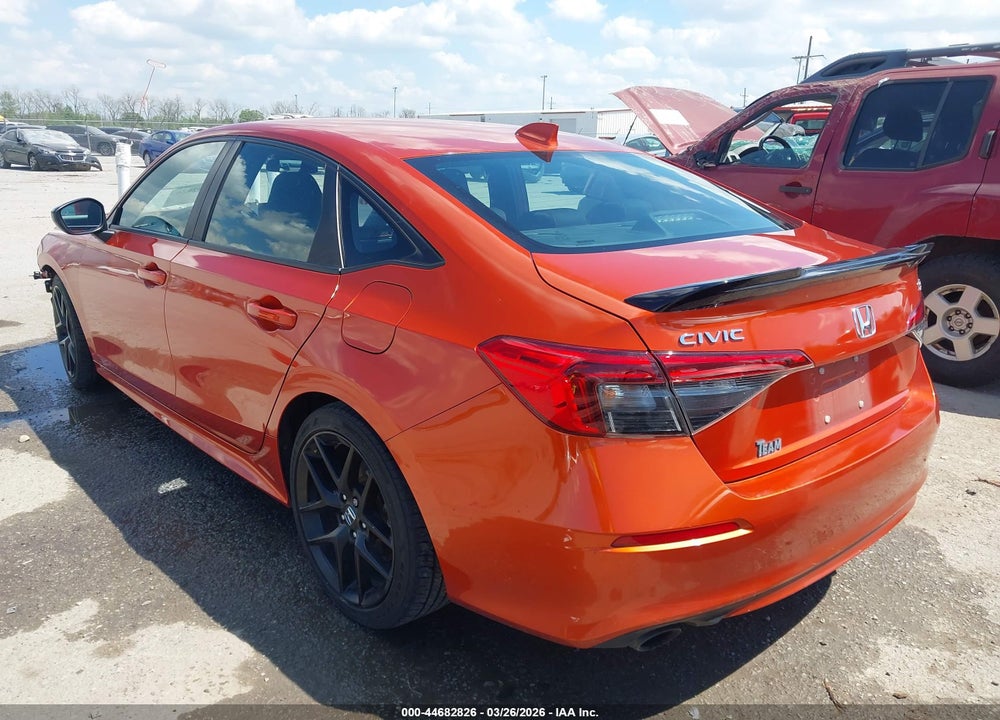 2022 HONDA CIVIC SI SEDAN VIN: 2HGFE1E52NH472078