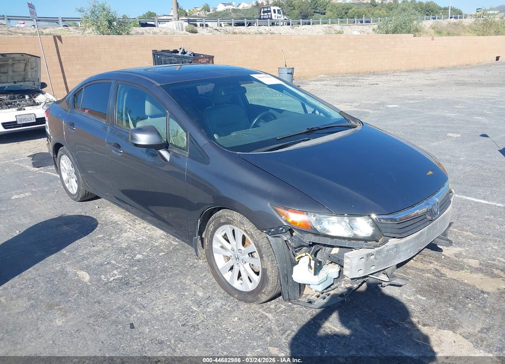 2012 HONDA CIVIC EX-L VIN: 2HGFB2F94CH517888