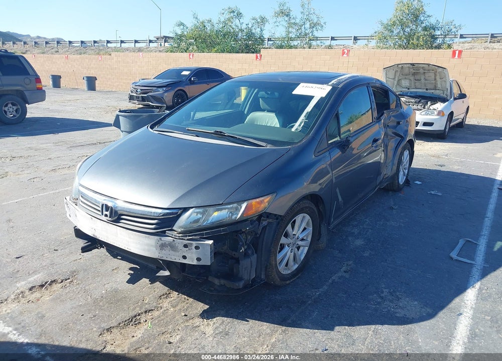 2012 HONDA CIVIC EX-L VIN: 2HGFB2F94CH517888