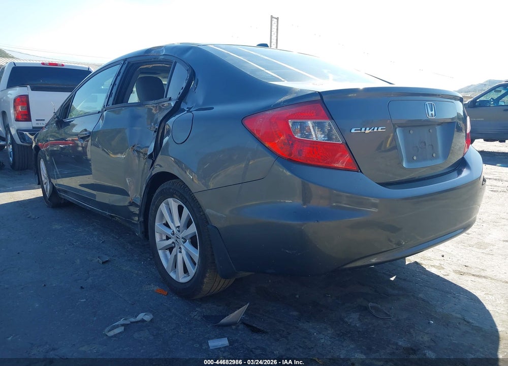 2012 HONDA CIVIC EX-L VIN: 2HGFB2F94CH517888