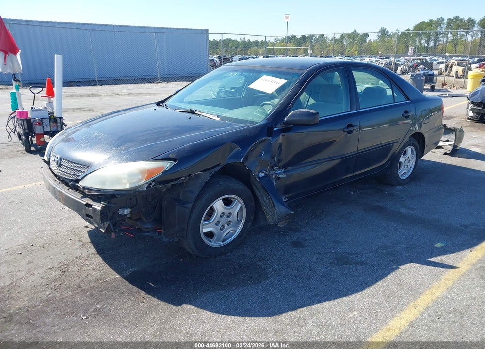 2002 TOYOTA CAMRY LE VIN: 4T1BE32K72U010526