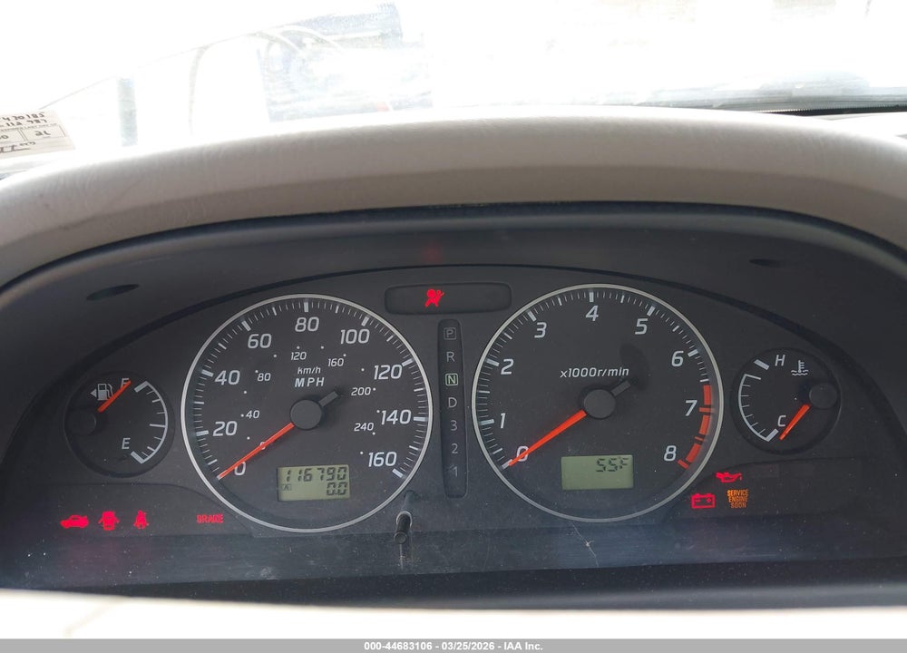 2003 NISSAN MAXIMA GLE VIN: JN1DA31A93T430185