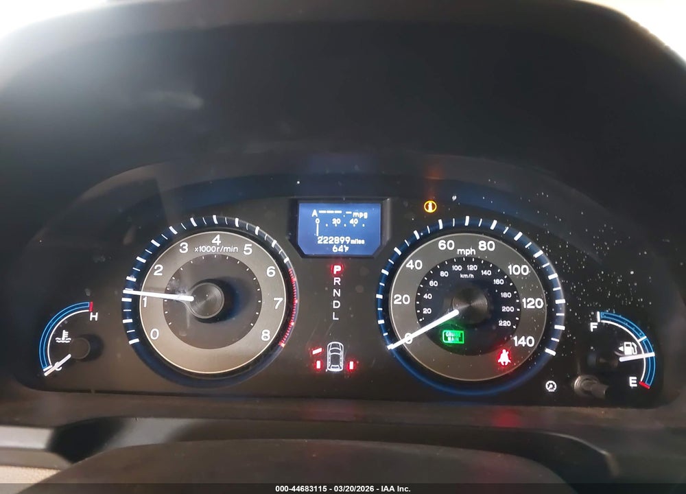 2012 HONDA ODYSSEY TOURING/TOURING ELITE VIN: 5FNRL5H97CB086511